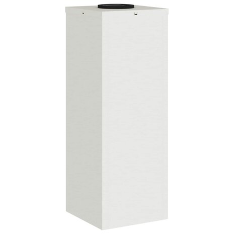 Zonne LED Padverlichting 2 pcs Wit Koudgewalst staal 8