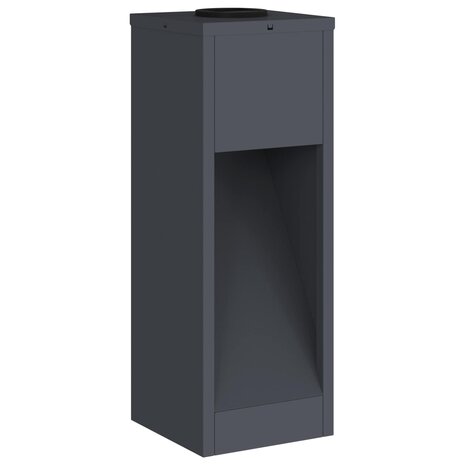 Zonne LED Padverlichting 2 pcs Antraciet Koudgewalst staal 4