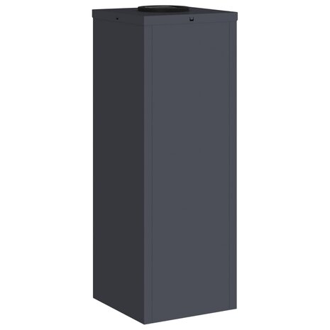 Zonne LED Padverlichting 2 pcs Antraciet Koudgewalst staal 8