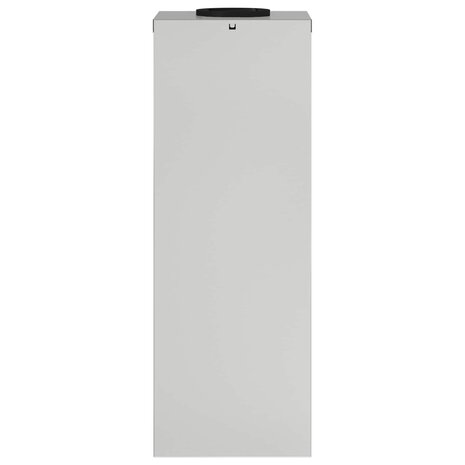 Zonne LED Padverlichting 2 pcs Zilver Gegalvaniseerd 7