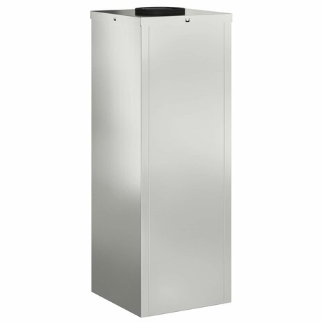 Zonne LED Padverlichting 2 pcs Zilver Gegalvaniseerd 8
