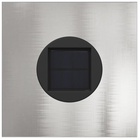 Solar LED Padverlichting 2 pcs Zilver Roestvrij staal 7