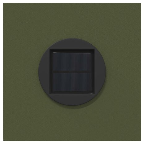 Solar LED Padverlichting 2 pcs Olijf Groen Koudgewalst staal 7