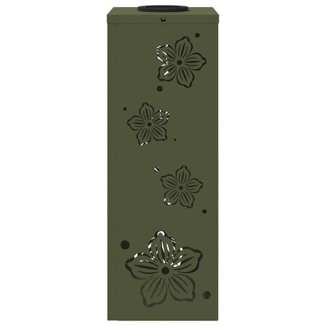 Solar LED Padverlichting 2 pcs Olijf Groen Koudgewalst staal 6