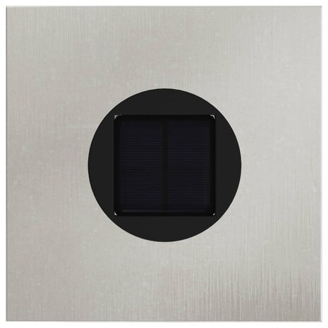 Solar LED Padverlichting 2 pcs Zilver Roestvrij staal 7
