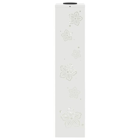 Solar LED Padverlichting 2 pcs Wit Koudgewalst staal 6