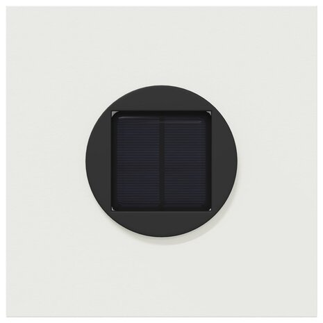 Solar LED Padverlichting 2 pcs Wit Koudgewalst staal 7