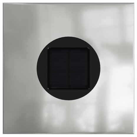 Solar LED Padverlichting 2 pcs Zilver Gegalvaniseerd staal 7