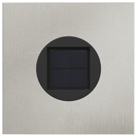 Solar LED Padverlichting 2 pcs Zilver Roestvrij staal 7