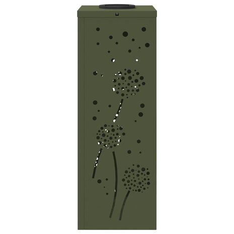 Solar LED Padverlichting 2 pcs Olijf Groen Koudgewalst staal 6