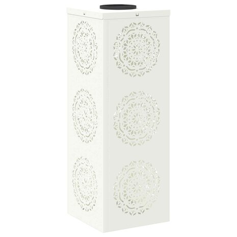 Solar LED Padverlichting 2 pcs Wit Koudgewalst staal 4