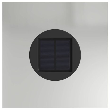 Solar LED Padverlichting 2 pcs Zilver Gegalvaniseerd staal 7