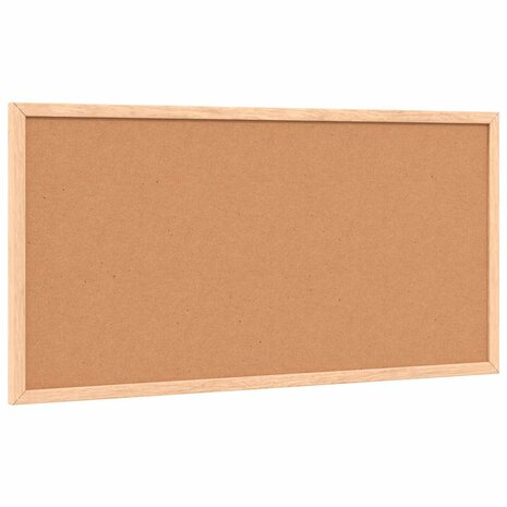 Prikbord met massief grenenhouten frame 60x30 cm 5
