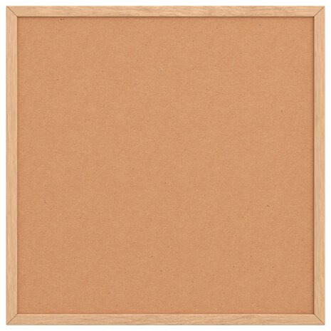 Prikbord met massief grenenhouten frame 40x40 cm 3