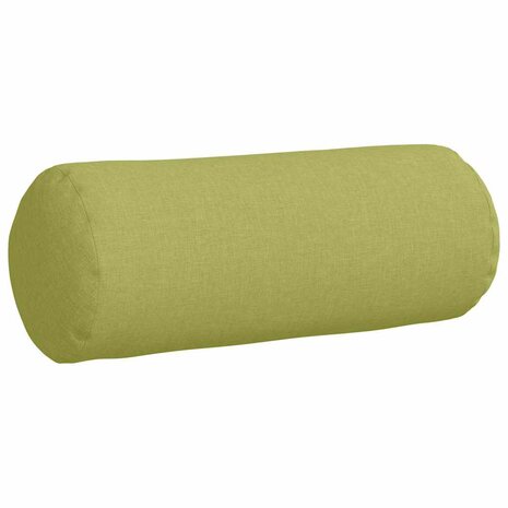 Bolster Kussens 2 stuks Lichtgroen &Oslash; 15 x 40 cm Stof 5