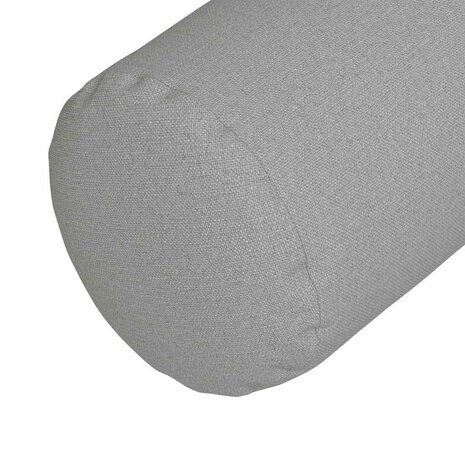 Bolster Kussens 2 stuks Wolkengrijs &Oslash; 15 x 40 cm Stof 8