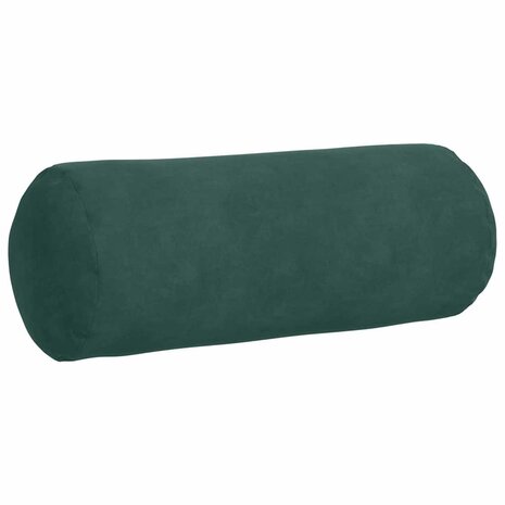 Bolster Kussens 2 stuks Donkergroen &Oslash; 15 x 40 cm Cordstof 5