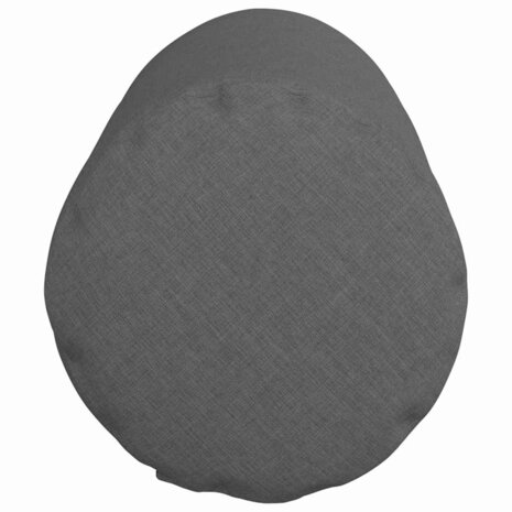 Bolster Kussens 2 stuks Donkergrijs &Oslash; 25 x 70 cm Stof 7