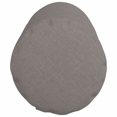 Bolster Kussens 2 stuks Taupe &Oslash; 25 x 70 cm Stof 7
