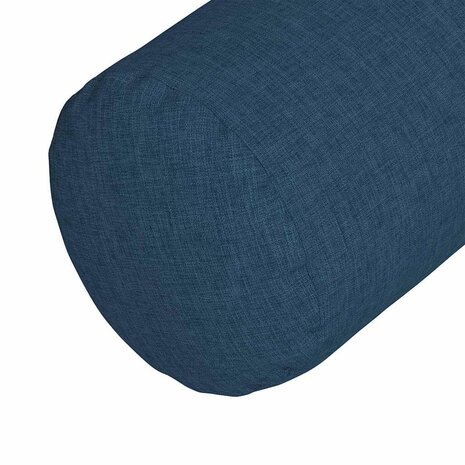 Bolster Kussens 2 stuks Blauw &Oslash; 25 x 70 cm Stof 8