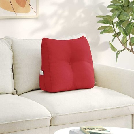 Rugkussen Rood 45 x 24 x 50 cm Stof 1