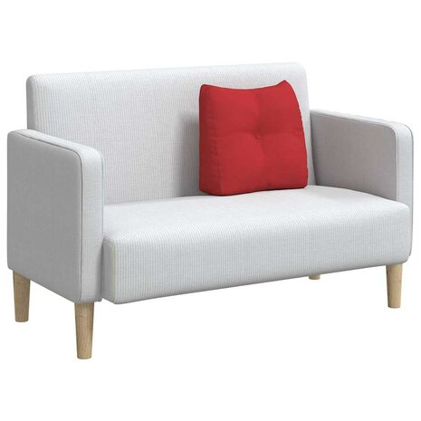 Rugkussen Rood 45 x 24 x 50 cm Stof 3