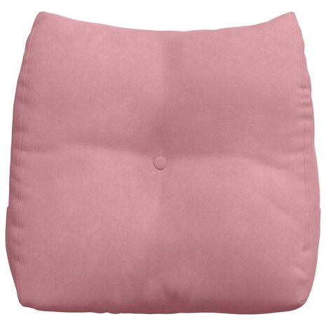 Rugkussen Roze 45 x 24 x 50 cm Fluweel 6