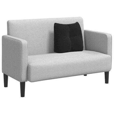Rugkussen Zwart 45 x 24 x 50 cm Fluweel 3