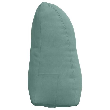 Rugkussen Zeegroen 45 x 24 x 50 cm Fluweel 7