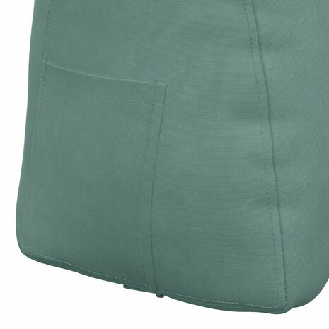 Rugkussen Zeegroen 45 x 24 x 50 cm Fluweel 9