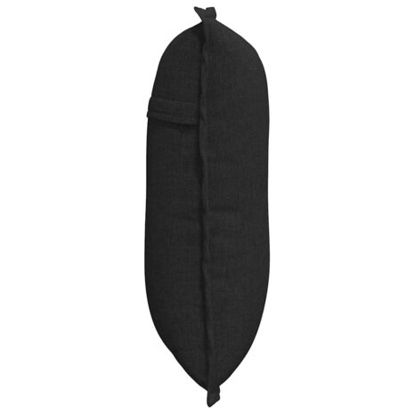 Rugkussen Zwart 50 x 19 x 45 cm Stof 6