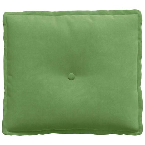 Rugkussen Lichtgroen 50 x 45 cm Cordstof 5