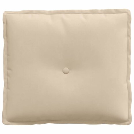 Rugkussen Cr&egrave;me 50 x 45 cm Microvezel Stof 5