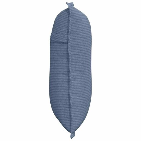 Rugkussen Blauw 50 x 45 cm Cordstof 6