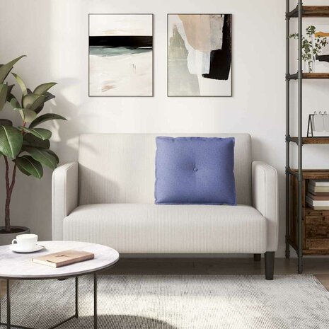Rugkussen Jeans Blauw 60 x 19 x 50 cm Stof 4