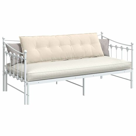 Rugkussen Beige 160 x 50 cm Microvezel Stof 3