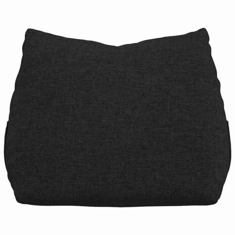 Rugkussen Zwart 45 x 20 x 35 cm Stof 6