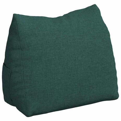 Rugkussen Donkergroen 45 x 20 x 35 cm Stof 2