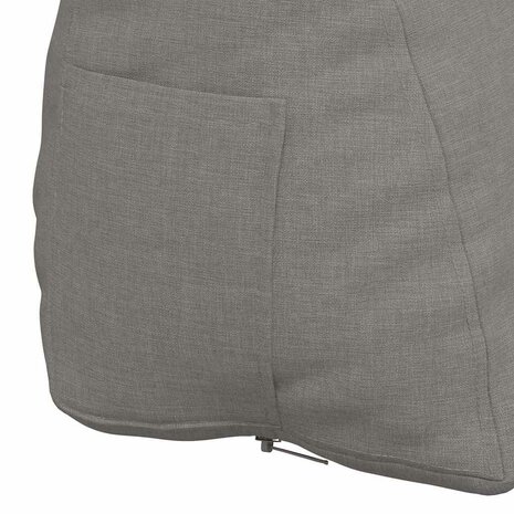 Rugkussen Taupe 45 x 20 x 35 cm Stof 9