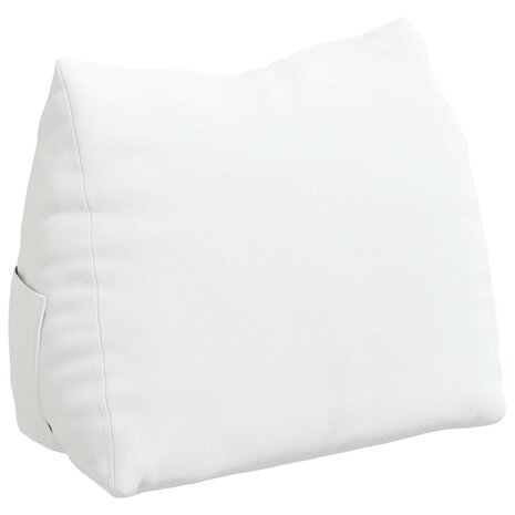Rugkussen Wit 45 x 20 x 35 cm Stof 2