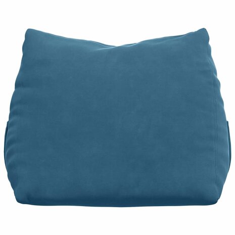 Rugkussen Blauw 45 x 20 x 35 cm Cordstof 6
