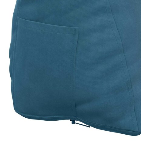 Rugkussen Blauw 45 x 20 x 35 cm Cordstof 9