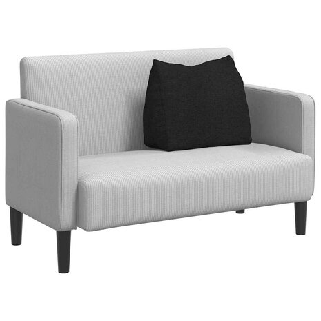 Rugkussen Zwart 60 x 20 x 50 cm Stof 3