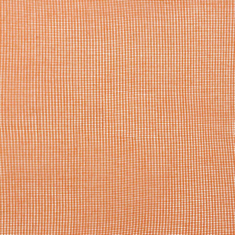 Gordijnen voile met doorvoertules 2 st terracotta 7