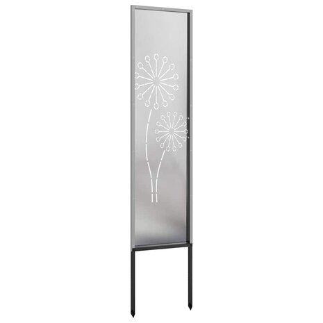 Privacyscherm Fretwerk Zilver 32 x 140 cm Roestvrij staal 5