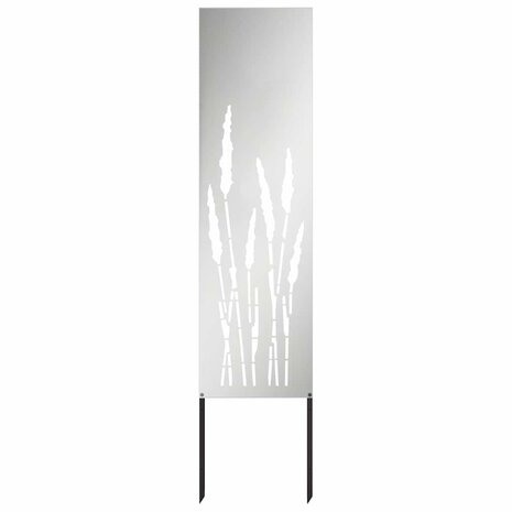 Privacyscherm Zilver 32 x 140 cm Gegalvaniseerd staal 2