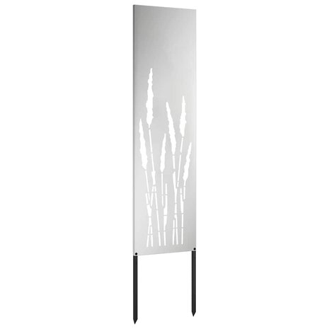 Privacyscherm Zilver 32 x 140 cm Gegalvaniseerd staal 4
