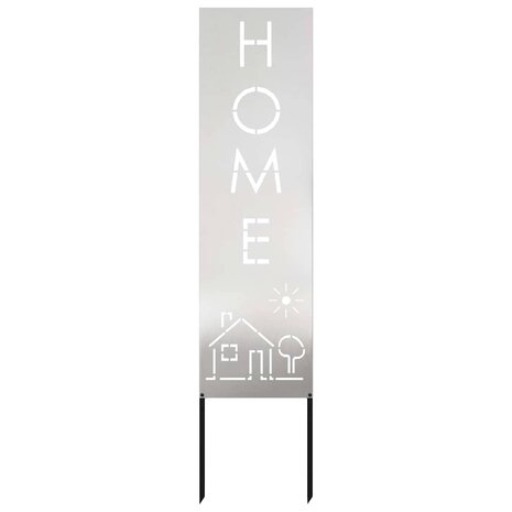 Privacyscherm Fretwerk Zilver 32 x 140 cm Roestvrij staal 2