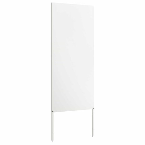 Privacyscherm Fretwerk Wit 50 x 140 cm Koudgewalst staal 2