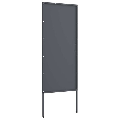 Privacyscherm Antraciet 50 x 140 cm Koudgewalst staal 3